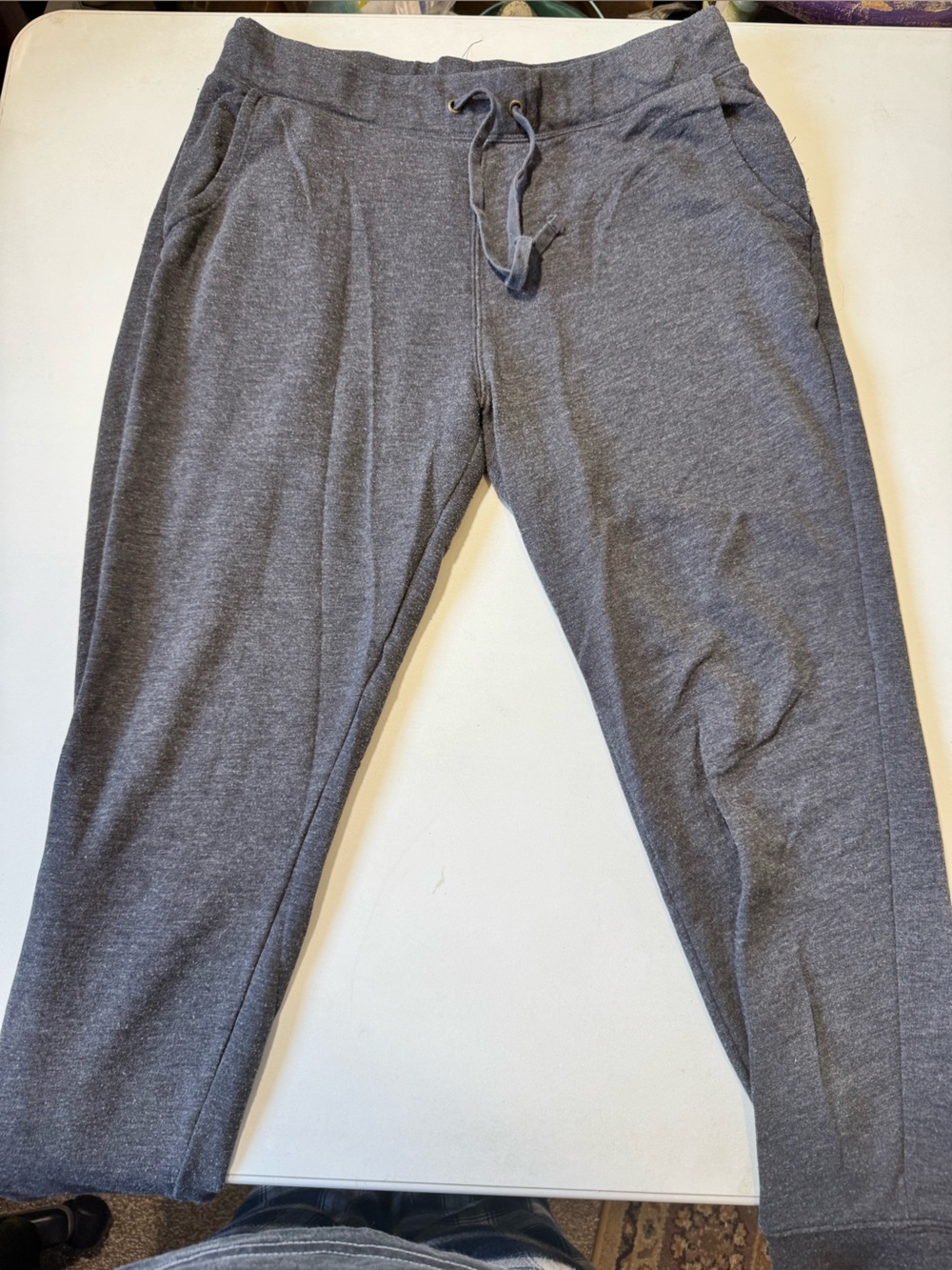 Old Navy Men's Charcoal Gray Knit Joggers